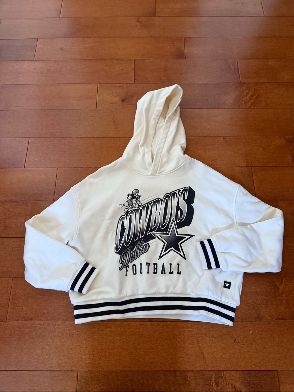 NFL Dallas Cowboys football White Hoodie sz M